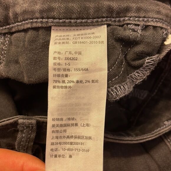 HOLLISTER woman’s Low Rise Jean Leggings in black - Picture 11 of 13